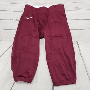Nike Pants Mens Football Pants Burgundy New With Tags NWT MSRP $65.